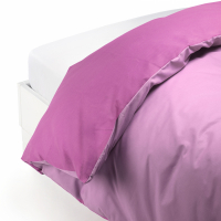 Caleffi Plain Orchid Duvet Cover - King size bed