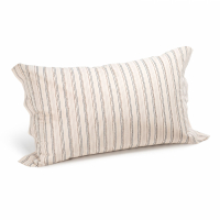 Caleffi Set of Striped Natural Pillowcases  - 2 Stücke