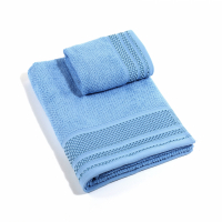 Caleffi Set of Gim Light Blue Towels  - 2 Stücke