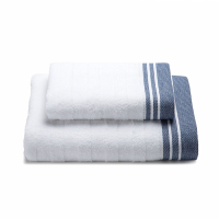 Caleffi Set of Cotton White Towels  - 2 Stücke