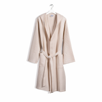 Caleffi Polo Natural Hooded Bathrobe