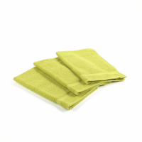 Caleffi Set of Oceano Pistachio Guests Towels  - 3 Stücke