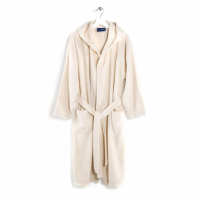 Caleffi Minorca Vanilla Hooded Bathrobe