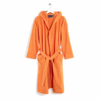 Caleffi Minorca Orange Hooded Bathrobe