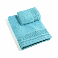 Caleffi Set of Gim Turquoise Towels  - 2 Stücke