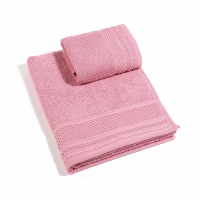 Caleffi Set of Gim Pink Towels  - 2 Stücke