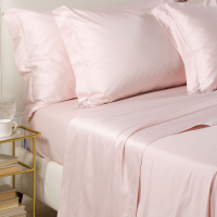 Caleffi Class Pink Sheet Set - King size bed, 4 Stücke