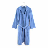 Caleffi Minorca Junior Hooded Bathrobe Lavender