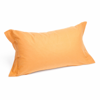 Caleffi Set of Plain Peach Flannel Pillowcases  - 2 Stücke