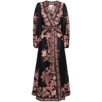 Zimmermann Robe Midi 'Waverly' pour Femmes