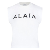 Alaïa T-shirt 'Logo' pour Femmes