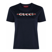 Gucci T-shirt 'Logo-Print' pour Femmes