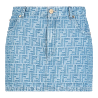 Fendi Women's 'FF' Denim Skirt