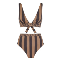 Fendi Bikini 'Pequin Stripes' pour Femmes