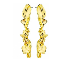 Liv Oliver Women's 'Hammer Long Modern' Earrings