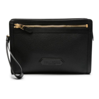 Tom Ford Pochette 'Embossed-Logo' pour Hommes