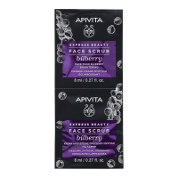 Apivita Exfoliant Visage 'Express Beauty Bilberry' - 8 ml, 2 Pièces