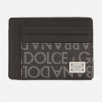 Dolce & Gabbana Men's 'Coated' Card Holder