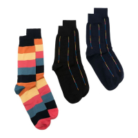 Paul Smith Men's 'Striped' Socks - 3 Pairs