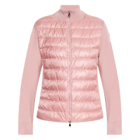 Moncler 'Logo-Appliqué Panelled' Pufferjacke für Damen