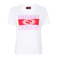 Gucci T-shirt 'Gucci-Print' pour Femmes