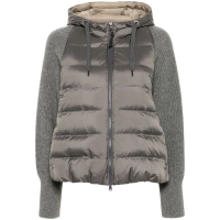 Brunello Cucinelli Veste matelassée 'Hooded' pour Femmes