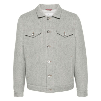 Brunello Cucinelli Men's 'Padded' Overshirt