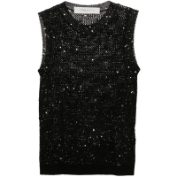 Golden Goose Deluxe Brand Haut sans manches 'Melyssa Sequin-Embellished' pour Femmes