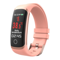 Smartcase Montre connectée 'Body Temperature Indicator And Fitness Tracker'