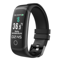 Smartcase Montre connectée 'Body Temperature Indicator And Fitness Tracker'