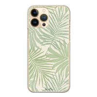 Smartcase Étui pour téléphone 'Soft Green Palm' pour iPhone 13 Pro