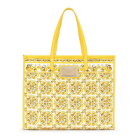 Dolce & Gabbana Women's 'Large Majolica-Print' Tote Bag