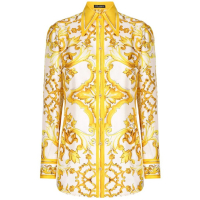 Dolce&Gabbana Women's 'Majolica-Print' Shirt