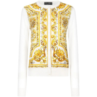 Dolce&Gabbana Cardigan 'Majolica' pour Femmes