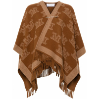 Max Mara 'Monogram-Pattern' Cape-Poncho für Damen