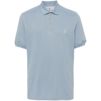 Brunello Cucinelli Polo 'Logo-Print' pour Hommes