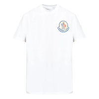 Moncler T-shirt 'Logo-Print' pour Hommes