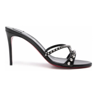 Christian Louboutin Women's 'Tatoosh Spikes' High Heel Mules