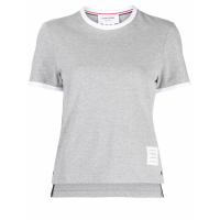 Thom Browne T-shirt 'Asymmetric Hem' pour Femmes