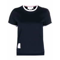 Thom Browne 'Asymmetric Hem' T-Shirt für Damen