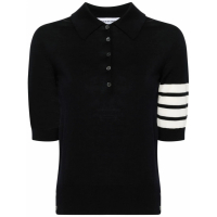 Thom Browne Women's 'Fine-Knit' Polo Shirt