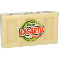 Lagarto 'Natural' Soap Bar - 200 g, 3 Pieces