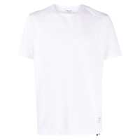 Thom Browne Men's 'Rwb-Stripe Piqué' T-Shirt