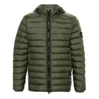 Stone Island Men's 'Compass-Logo Hooded' Down Jacket