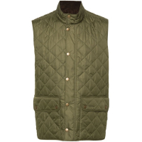 Barbour 'Diamond-Quilted Logo-Embroidered' Weste für Herren