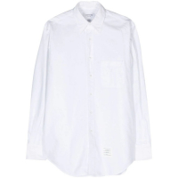 Thom Browne Chemise 'Logo-Patch' pour Hommes