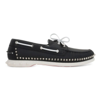 Christian Louboutin Chaussures bateau 'Gerockel Stud-Embellished' pour Hommes