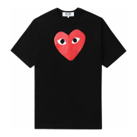 Comme Des Garçons Play Men's 'Logo' T-Shirt