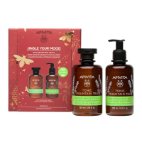 Apivita 'Tonic Mountain Tea with Essential Oils' Körperpflegeset - 2 Stücke