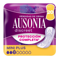 Ausonia 'Discreet' Incontinence Pads - Mini Plus 20 Pieces